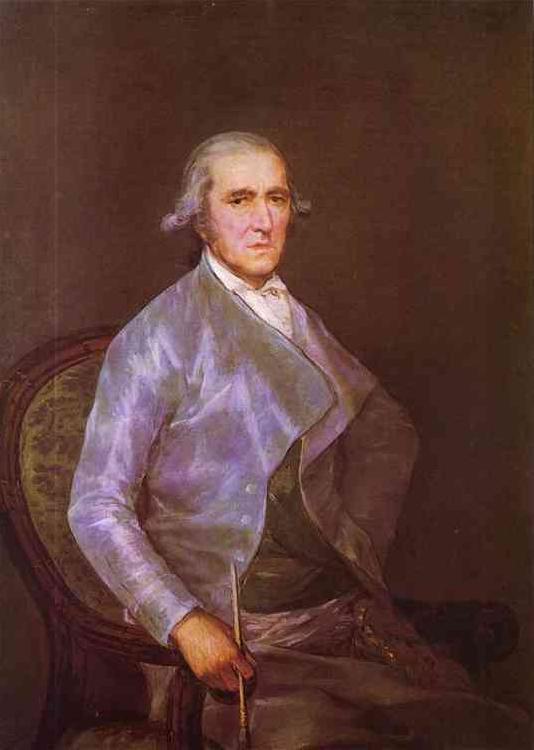 Francisco Jose de Goya Portrait of Francisco Sweden oil painting art
